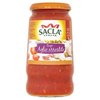 Saclà Italia Rajčatová omáčka s pečeným česnekem 420g