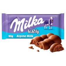 Milka Bubbly Alpine Milk 90g