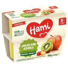 Hami 100% Fruit Cup Apple Kiwi Acerola 400g