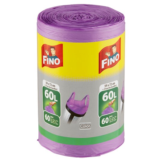 Fino Color Pytle na odpadky 60l 60 ks