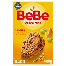 Opavia BeBe Good Morning Cereal Biscuits with Muesli and Orange Flavour 8 x 50g (400g)