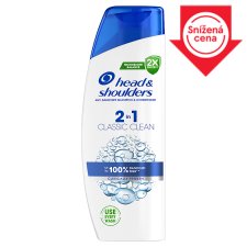 Head & Shoulders Classic Clean 2in1 Anti Dandruff Shampoo 330 ml. Refreshing Clean Scent