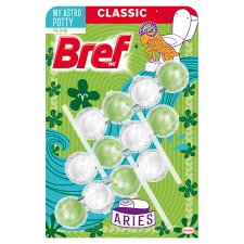 Bref My Astro Potty Fire Signs Solid Toilet Block 3 x 50g