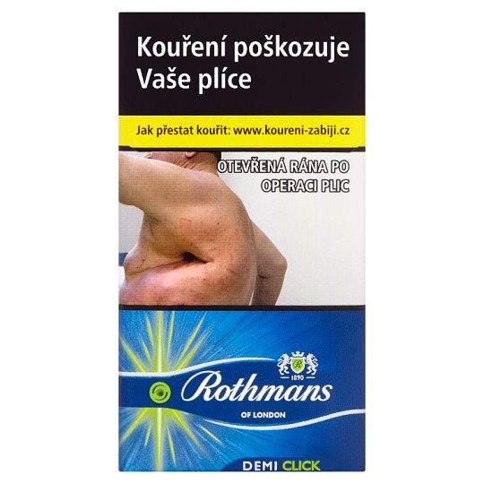 Rothmans Demi Click cigarety s filtrem 20 ks