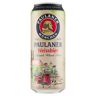 Paulaner Pivo světlé pšeničné kvasnicové 500ml