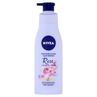 Nivea Růže & arganiový olej Tělové mléko s olejem 200ml