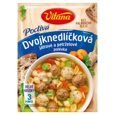 Vitana Honest Double Dumpling Soup - Liver and Parsley 82g