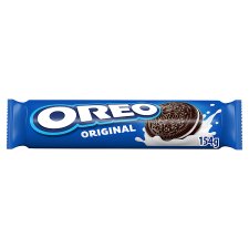 Oreo Cocoa Cookies with Vanilla Flavor Filling 154g