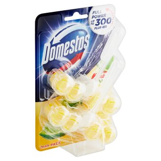 Domestos Power 5 Lime tuhý WC blok 2 x 55g