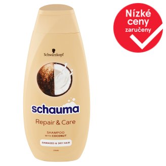 Schauma Repair & care šampon s bambuckým máslem a kokosovými výtažky 400ml
