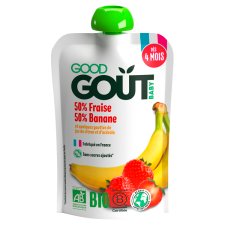 Good Gout Organic Strawberry with Banana 120g