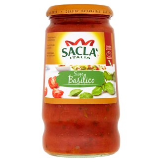 Saclà Italia Rajčatová omáčka s bazalkou 420g