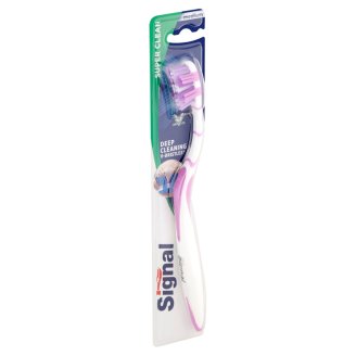 Signal Super Clean zubní kartáček středně tvrdý