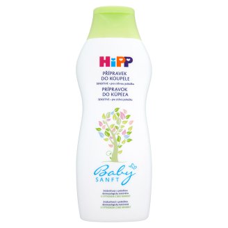 HiPP Babysanft Přípravek do koupele s výtažkem z bio mandlí pro citlivou pokožku 350ml