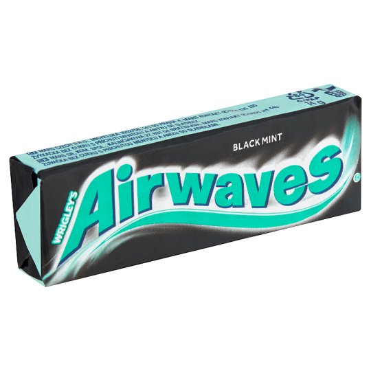 Wrigley's Airwaves Black Mint 10 ks 14g