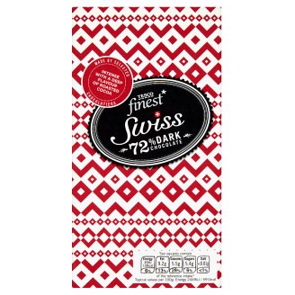 Tesco Finest Hořká čokoláda 100g