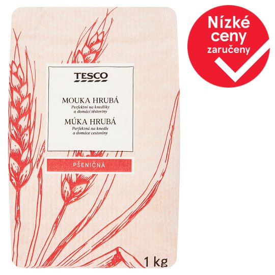 Tesco Wheat Rough Flour 1kg