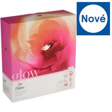 Dove Glowing prémiová kazeta se svíčkou