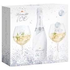 Bohemia Sekt Ice Demi Sec jakostní šumivé víno bílé 0,75l + 2 skleničky