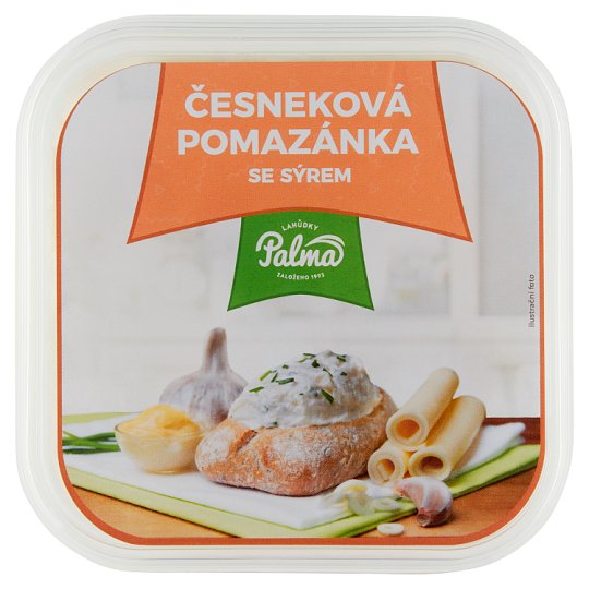 Lahůdky Palma Garlic Spread with Cheese 400g - Tesco Groceries