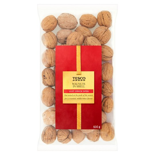 Tesco Walnuts in Shell 500g Tesco Groceries