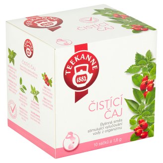 TEEKANNE Čistící čaj, bylinná směs, 10 sáčků, 16g