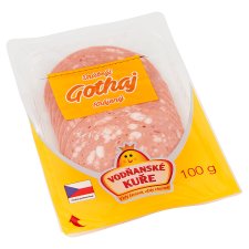 Vodňanské Kuře Sliced Poultry Gothaj 100g