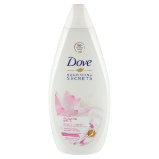 Dove Rozjasňující Rituál sprchový gel s extraktem z lotosového květu a rýžovou vodou 750ml
