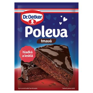 Dr. Oetker Poleva tmavá 100g