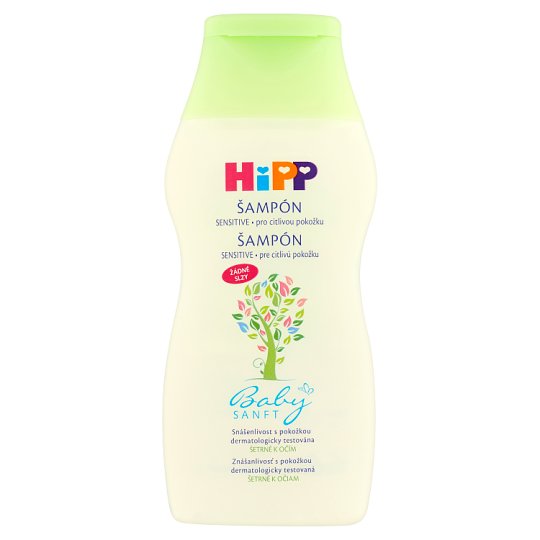 HiPP Babysanft Sensitiv šampón pro citlivou pokožku 200ml