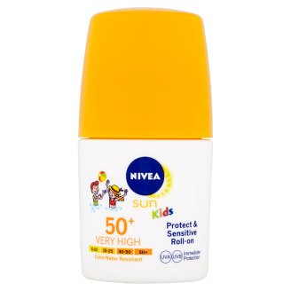 Nivea Sun Protect & Sensitive Dětské mléko na opalování v kuličce OF 50+ 50ml