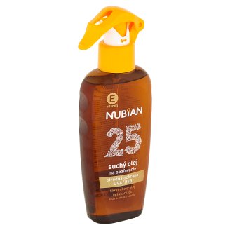 Nubian Suchý olej na opalování SPF 25 200ml