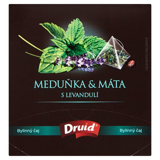 Druid Meduňka & máta s levandulí bylinný čaj 12 x 1,8g