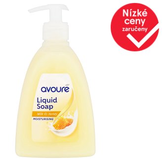 Avouré Tekuté mýdlo Milk & Honey 500ml