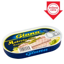 Giana Mackerel Fillets in Vegetable Oil 170g