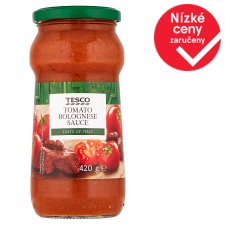  Tesco Tomato Bolognese Sauce 420g