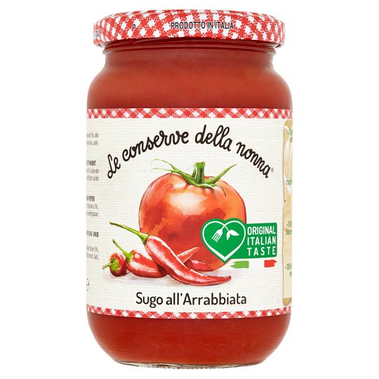 Le Conserve della Nonna Sugo all´ Arrabbiata pálivá rajčatová omáčka s paprikou 350g