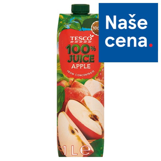 Tesco Jablečná šťáva z koncentrátu 1l