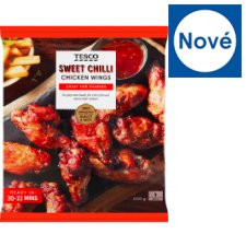 Tesco Kuřecí křídla ve sladké chilli marinádě 500g