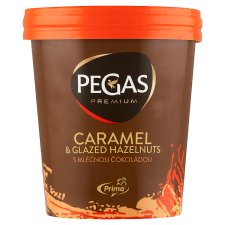 Prima Pegas Premium Caramel & Glazed Hazelnuts with Chocolate 390g