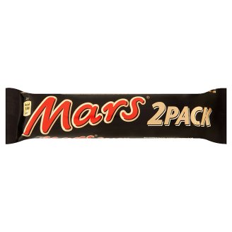 Mars 2pack mléčná čokoláda plněná nugátem a karamelem 2 x 34,5g