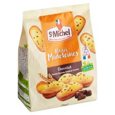 St Michel Mini Madlenky s kousky čokolády 175g