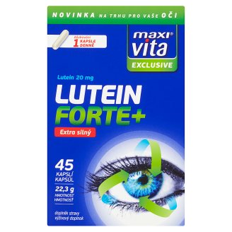 MaxiVita Exclusive Lutein forte+ extra silný 45 kapslí 22,3g