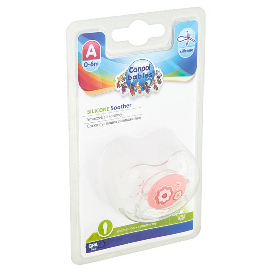 Canpol Babies Silicone, Symmetrical Soother A 0-6m