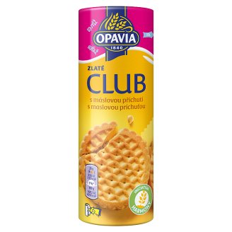 Opavia Zlaté Club s máslovou příchutí 140g