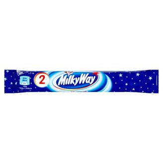 Milky Way Duo čokoládové tyčinky s náplní ze šlehaného mléčného krému 2 x 21,5 g