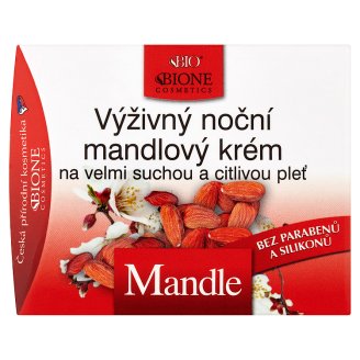 Bione Cosmetics Bio Mandle výživný noční mandlový krém na velmi suchou a citlivou pleť 51ml
