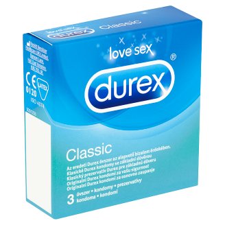 Durex Classic kondomy 3 ks