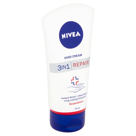 nivea 3 in 1 repair hand cream