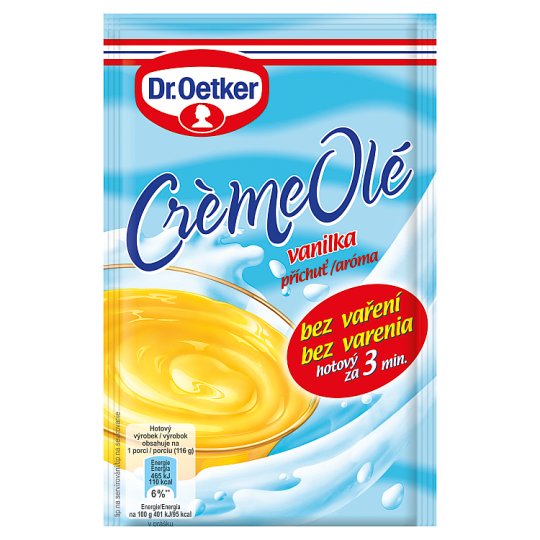 Dr. Oetker Crème Olé Vanilka příchuť 50g